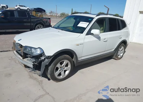 2008 BMW X3 3.0Si from USA, damaged, VIN WBXPC93418WJ11256
